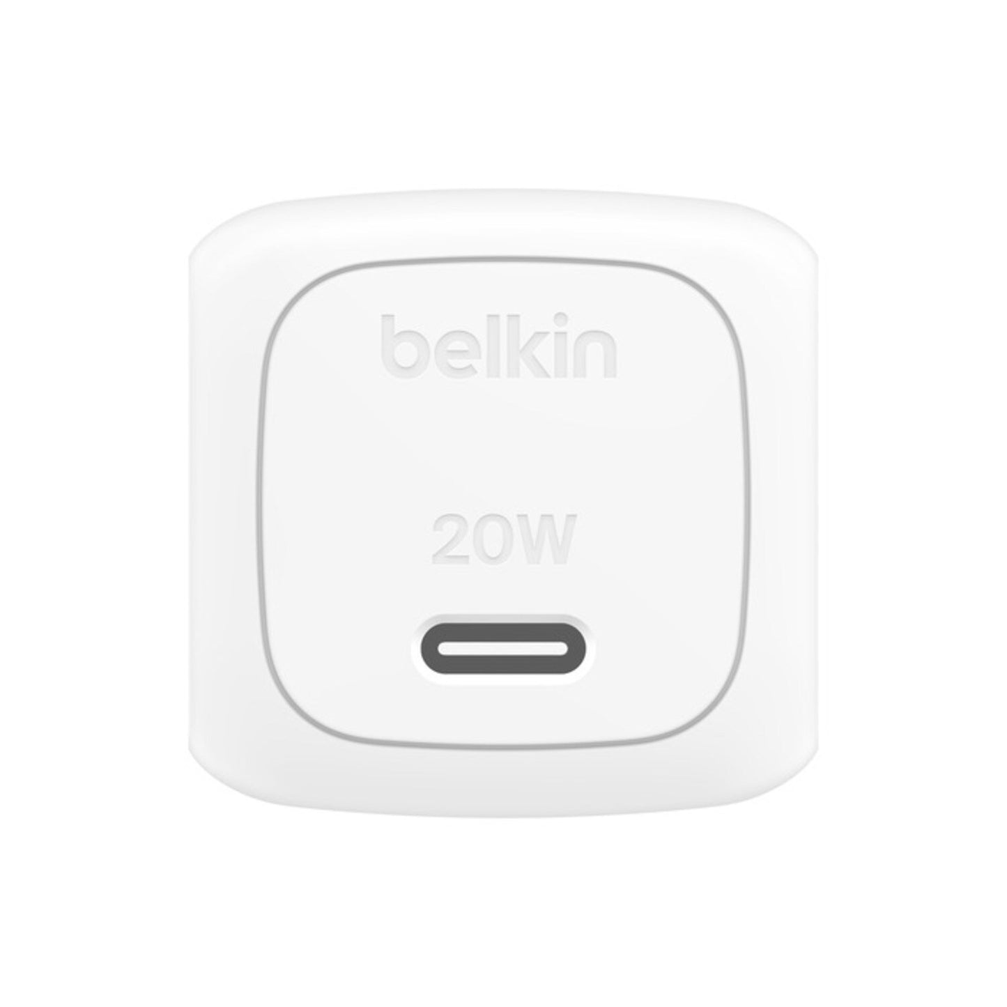 20W USB-C Cube Wall Charger With PPS (White)