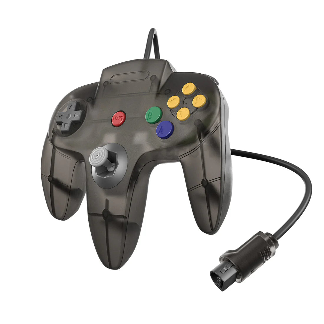 PROTO64 Wired Controller for N64 - Shadow (Smoke Black)