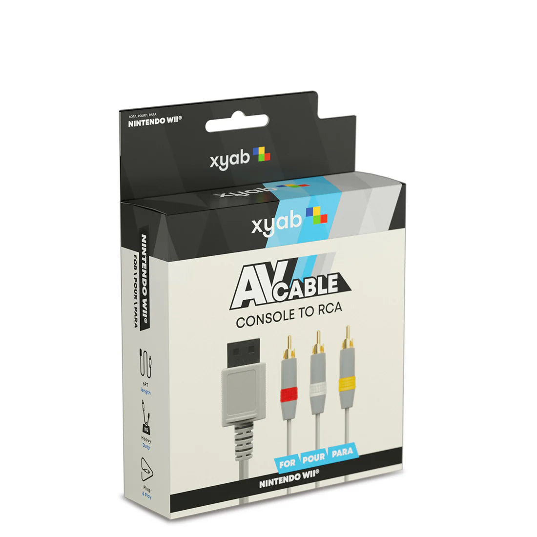 AV Composite Cable for Wii Systems