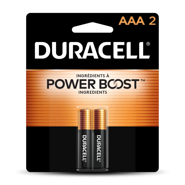Duracell Coppertop AAA Alkaline Battery - 2 Count