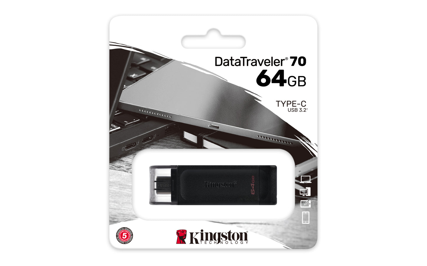 DataTraveler 70 USB-C Flash Drive