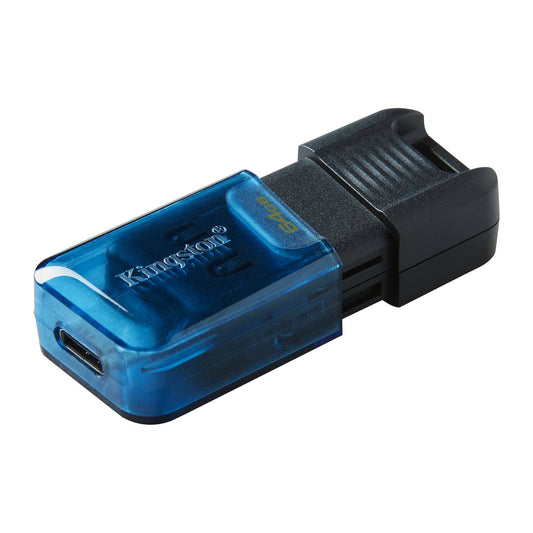 Kingston DataTraveler DT80M USB 3.2 (Gen 1) Type C On-The-Go Flash Drive