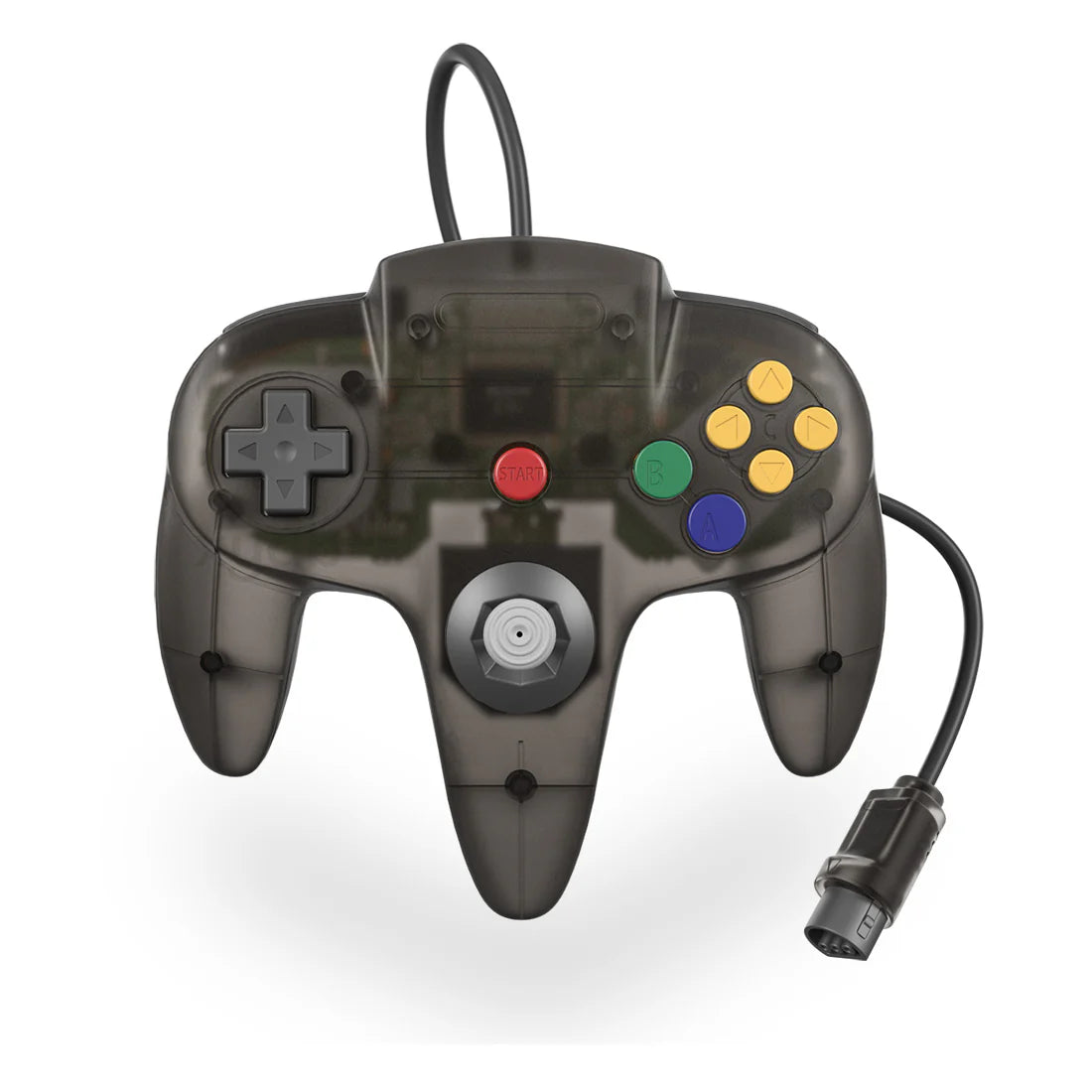 PROTO64 Wired Controller for N64 - Shadow (Smoke Black)