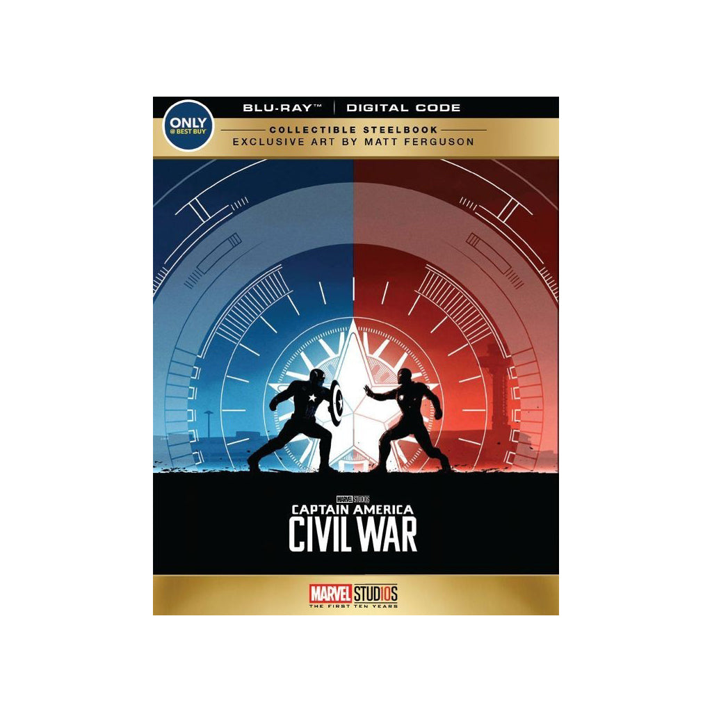 Captain America: Civil War - Best Buy Exclusive SteelBook