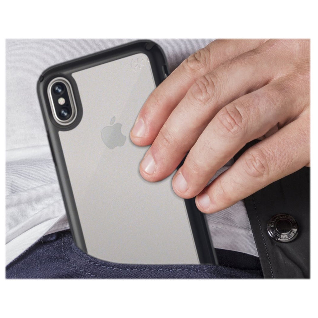 Speck Presidio Show iPhone XR - Clear/Black