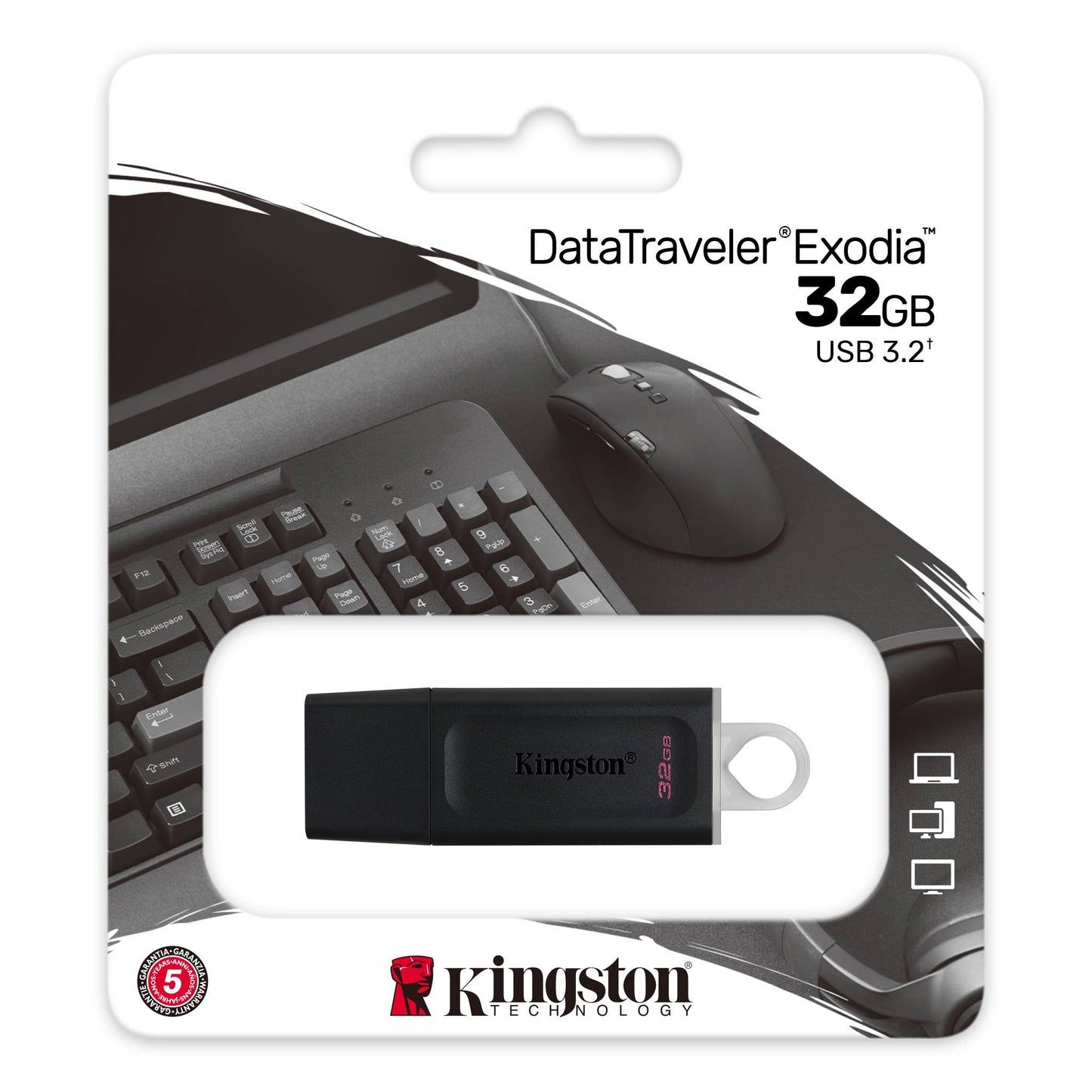 Kingston DataTraveler Exodia USB 3.2 (Gen 1) Flash Drive