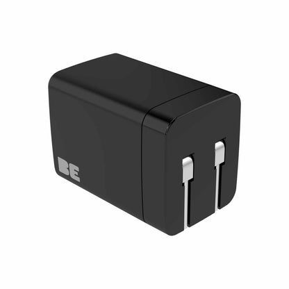 Wall Charger Dual USB-C GaN 35W PD and PPS Black