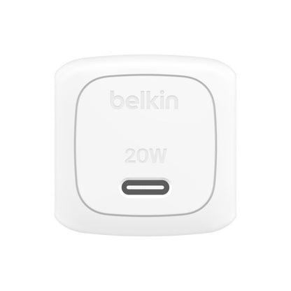 20W USB-C Cube Wall Charger With PPS (White)