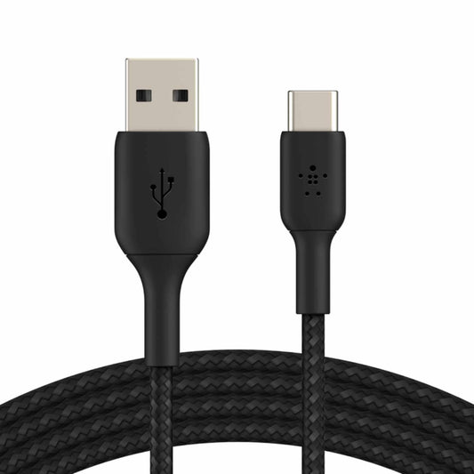 Belkin BoostCharge Braided USB-C to USB-A Cable (1M/3.3ft)