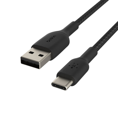 Belkin BoostCharge Braided USB-C to USB-A Cable (1M/3.3ft)