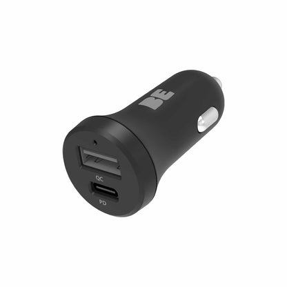 30W Dual Port PD Car Charger with PPS Black