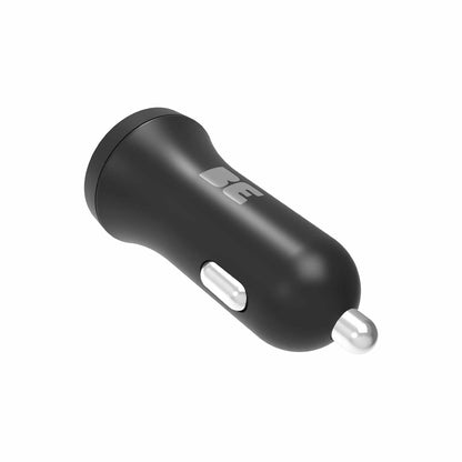 30W Dual Port PD Car Charger with PPS Black