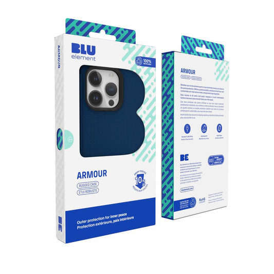 Armour Rugged Case Navy for iPhone 15 Pro