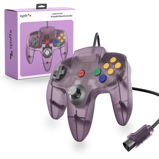 PROTO64 Wired Controller for N64 - Amethyst (Atomic Purple)