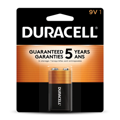 Duracell Coppertop 9V Alkaline Battery - 1 Count