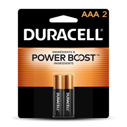 Duracell Coppertop AAA Alkaline Battery - 2 Count