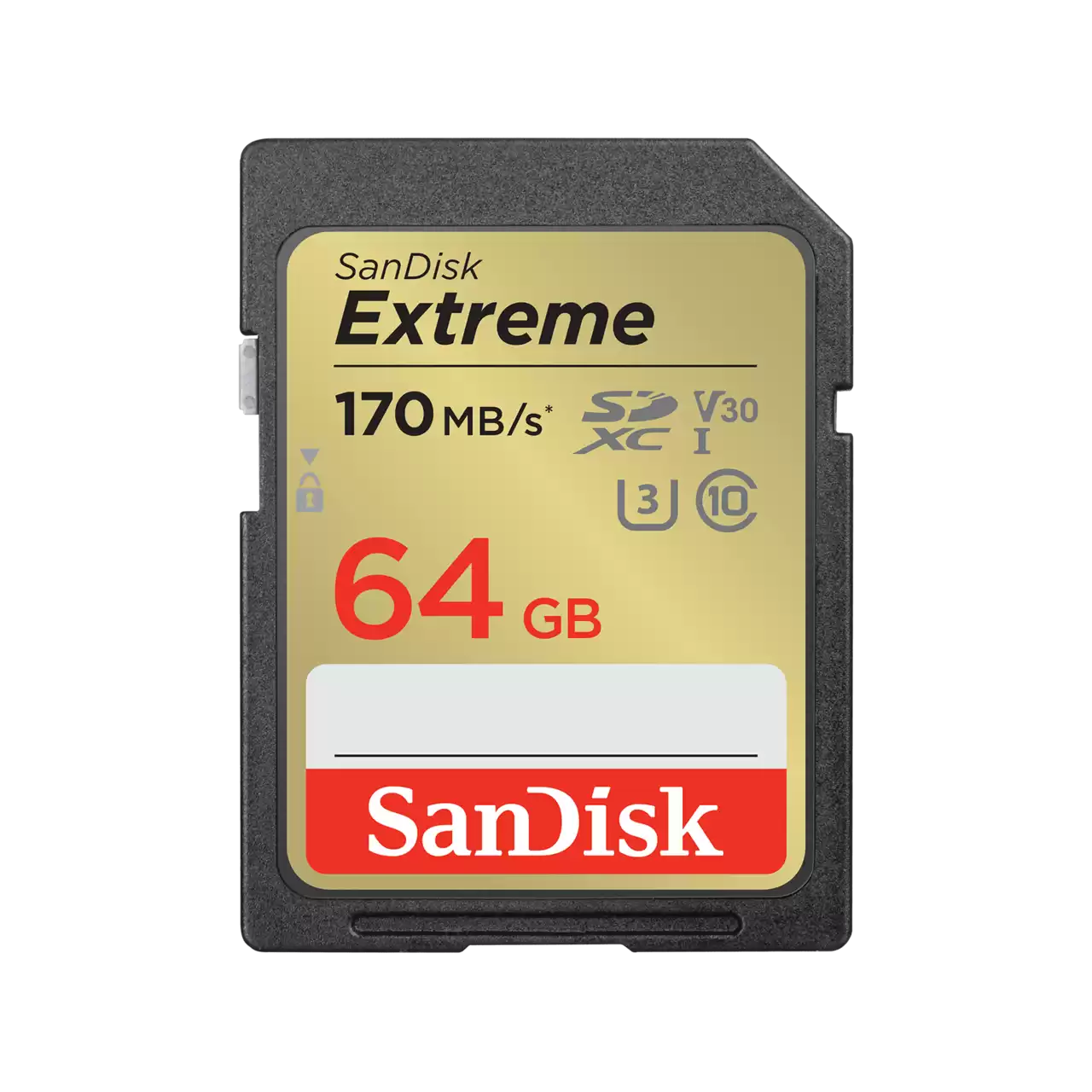 Extreme Class 10/UHS-I (U3) V30 SDXC Card