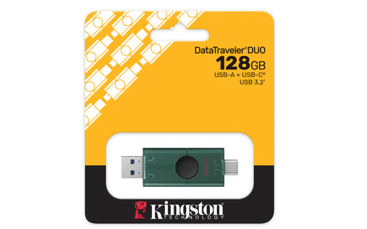DataTraveler Duo USB 3.2 (Type A + Type C) Flash Drive