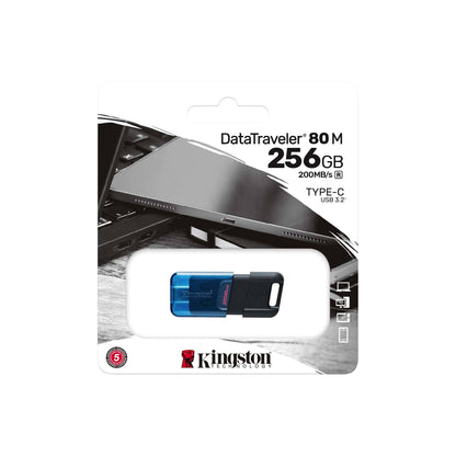 Kingston DataTraveler DT80M USB 3.2 (Gen 1) Type C On-The-Go Flash Drive